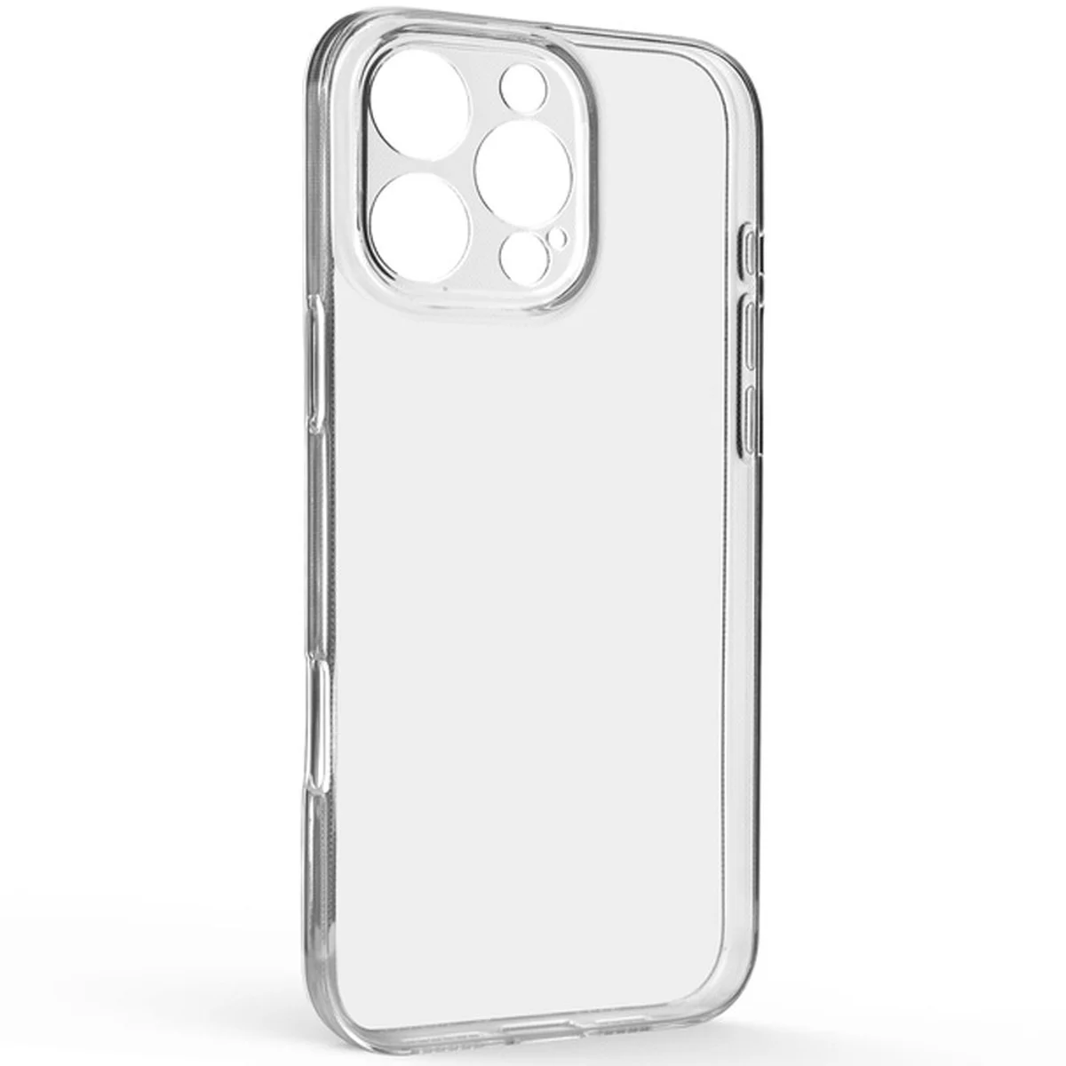 TPU чохол Epic Transparent 1,5mm Full Camera Apple iPhone 16 Pro (6.3") Безбарвний (прозорий)