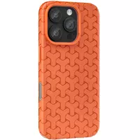 Чохол TPU Weaving для Apple iPhone 16 Pro (6.3") Orange