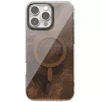 Чехол TPU Shiny Mountain (MagFit) для Apple iPhone 16 Pro (6.3") Chocolate