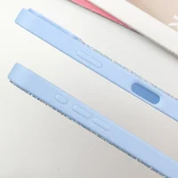 TPU чехол Bling World Rock Diamond with MagSafe для Apple iPhone 16 Pro (6.3") Light blue