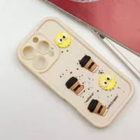 Чехол TPU Toys Case для Apple iPhone 16 Pro (6.3") Sand / Always Happy