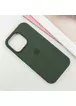 Чохол Silicone Case Full Protective (AA) для Apple iPhone 16 Pro (6.3") Зелений / Cyprus Green