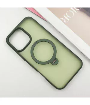 Чехол Ummi Colorful with MagSafe HQ Ring для Apple iPhone 16 Pro (6.3") Green
