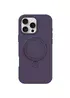 Чехол Silicone Case Full Protective NO LOGO with Ring для Apple iPhone 16 Pro (6.3") Purple