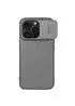 Карбонова накладка Nillkin CamShield Pro для Apple iPhone 16 Pro (6.3") Titanium Gray