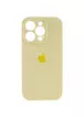 Чохол Silicone Case Full Camera Protective (AA) Apple iPhone 16 Pro (6.3") Жовтий / Mellow Yellow