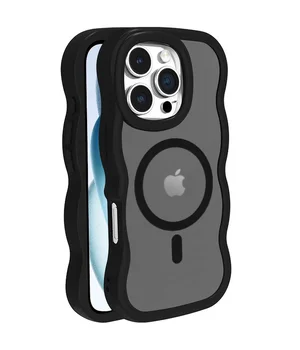 Чохол TPU+PC Undine with MagSafe для Apple iPhone 16 Pro (6.3") Black