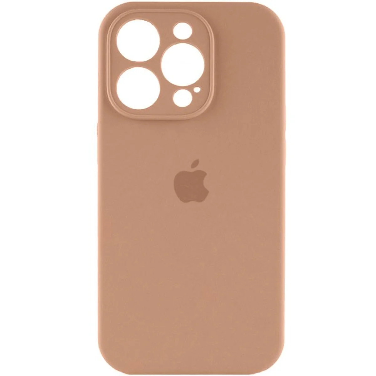 Чохол Silicone Case Full Camera Protective (AA) для Apple iPhone 16 Pro (6.3") Бежевий / Desert Gold