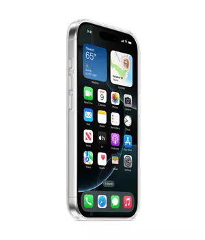 Чехол Clear Case (AAA) with MagSafe and Animation для Apple iPhone 16 Pro (6.3") Clear