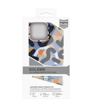 TPU чохол Pastel Chaos with MagSafe для Apple iPhone 16 Pro (6.3") Black