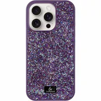 TPU чохол Bling World Rock Diamond для Apple iPhone 16 Pro (6.3") Фіолетовий