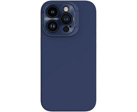 Чохол Silicone Nillkin LensWing Prop Magnetic для Apple iPhone 16 Pro (6.3") Синій / Blue