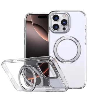 Чохол TPU+PC Empire with MagSafe and Ring для iPhone 16 Pro (6.3") Clear