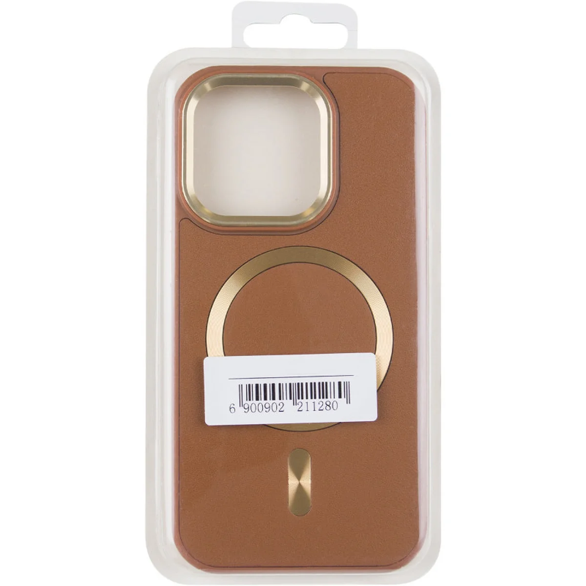 Кожаный чехол SnapCase with MagSafe для Apple iPhone 16 Pro (6.3") Brown