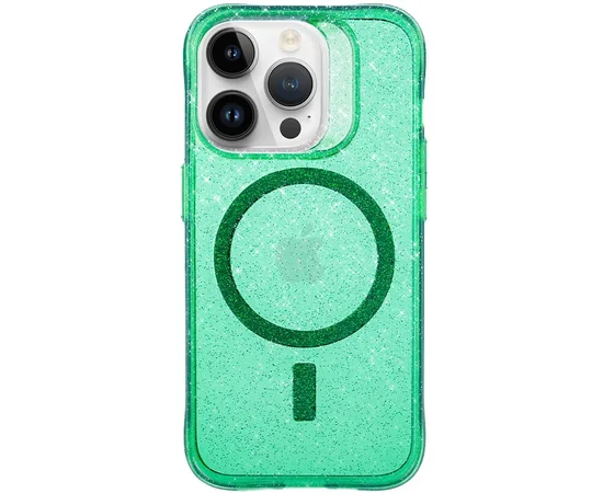 Чохол TPU Radiance with MagSafe для Apple iPhone 16 Pro (6.3") Green