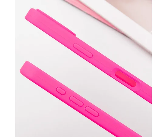 Чохол Silicone Case Full Protective (AA) Apple iPhone 16 Pro (6.3") Рожевий / Barbie pink