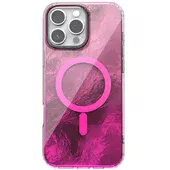 Чохол TPU Shiny Mountain (MagFit) для Apple iPhone 16 Pro (6.3") Pink