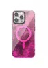 Чехол TPU Shiny Mountain (MagFit) для Apple iPhone 16 Pro (6.3") Pink