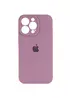 Чехол Silicone Case Full Camera Protective (AA) для Apple iPhone 16 Pro (6.3") Лиловый / Lilac Pride