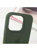 Чохол Silicone Case Full Protective (AA) для Apple iPhone 16 Pro (6.3") Зелений / Cyprus Green