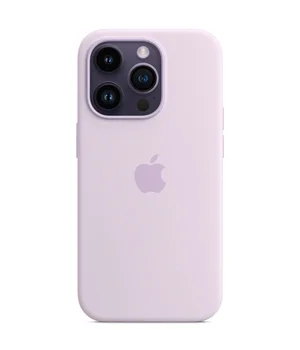 Чехол Silicone Case Full Protective (AA) для Apple iPhone 16 Pro (6.3") Сиреневый / Lilac