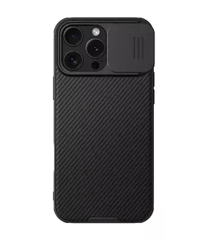 Карбонова накладка Nillkin CamShield Pro для Apple iPhone 16 Pro (6.3") Black