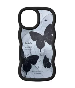 Чохол TPU Cloudy Pictures для Apple iPhone 16 Pro (6.3") Butterflies