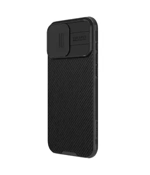 Карбоновая накладка Nillkin CamShield Pro для Apple iPhone 16 Pro (6.3") Black