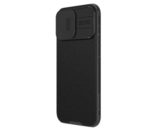 Карбоновая накладка Nillkin CamShield Pro для Apple iPhone 16 Pro (6.3") Black