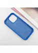 Чохол Silicone Case Full Protective (AA) для Apple iPhone 16 Pro (6.3") Синій / Capri Blue