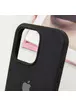 Чохол Silicone Case Full Protective (AA) для Apple iPhone 16 Pro (6.3") Чорний / Black