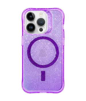 Чехол TPU Radiance with MagSafe для Apple iPhone 16 Pro (6.3") Purple
