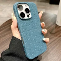 Чохол TPU Weaving для Apple iPhone 16 Pro (6.3") Blue