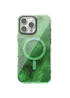 Чехол TPU Shiny Mountain (MagFit) для Apple iPhone 16 Pro (6.3") Green