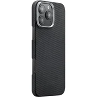 Чохол PC Carbon Protection Slim with MagSafe для Apple iPhone 16 Pro (6.3") Black