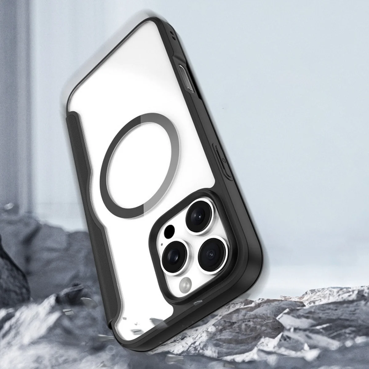 Чохол-книжка Dux Ducis Skin X Pro with MagSafe Apple iPhone 16 Pro (6.3") Black