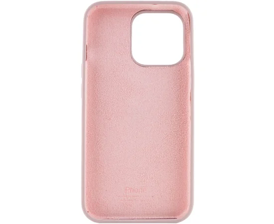 Чехол Silicone Case Full Protective (AA) для Apple iPhone 16 Pro (6.3") Серый / Lavender