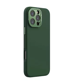 Чохол Silicone Nillkin LensWing Prop Magnetic для Apple iPhone 16 Pro (6.3") Зелений / Green