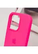 Чохол Silicone Case Full Protective (AA) Apple iPhone 16 Pro (6.3") Рожевий / Barbie pink