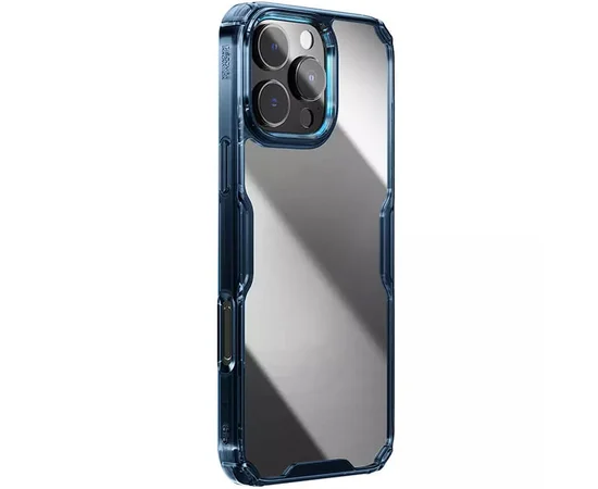 TPU чохол Nillkin Nature Pro Series для Apple iPhone 16 Pro (6.3") Синій (прозорий)