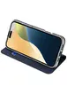Чохол-книжка Dux Ducis з кишенею для візиток для Apple iPhone 16 Pro (6.3") Синій