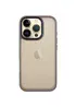 TPU+PC чохол Metal Buttons для Apple iPhone 16 Pro (6.3") Сірий