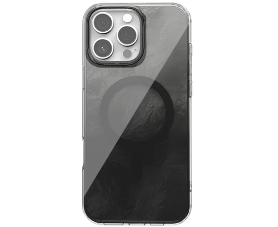 Чехол TPU Shiny Mountain (MagFit) для Apple iPhone 16 Pro (6.3") Black