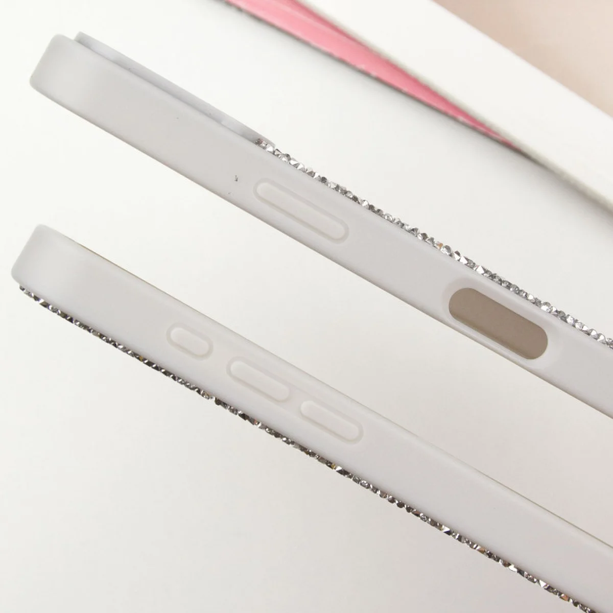 TPU чохол Bling World Rock Diamond with MagSafe для Apple iPhone 16 Pro (6.3") Silver