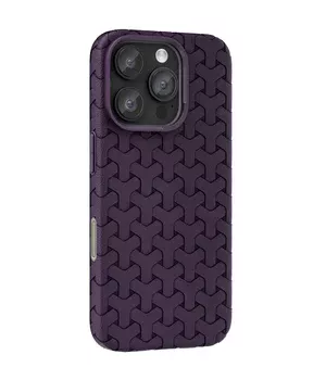 Чехол TPU Weaving для Apple iPhone 16 Pro (6.3") Purple