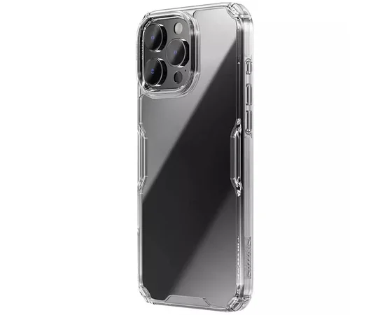 TPU чохол Nillkin Nature Pro Series для Apple iPhone 16 Pro (6.3") Безбарвний (прозорий)