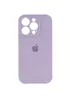 Чехол Silicone Case Full Camera Protective (AA) для Apple iPhone 16 Pro (6.3") Сиреневый / Lilac