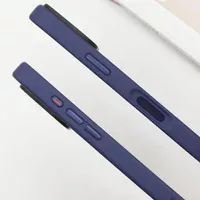 TPU+PC чохол Metal Buttons для Apple iPhone 16 Pro (6.3") Синій