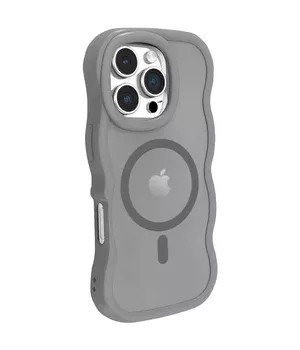 Чохол TPU+PC Undine with MagSafe для Apple iPhone 16 Pro (6.3") Grey