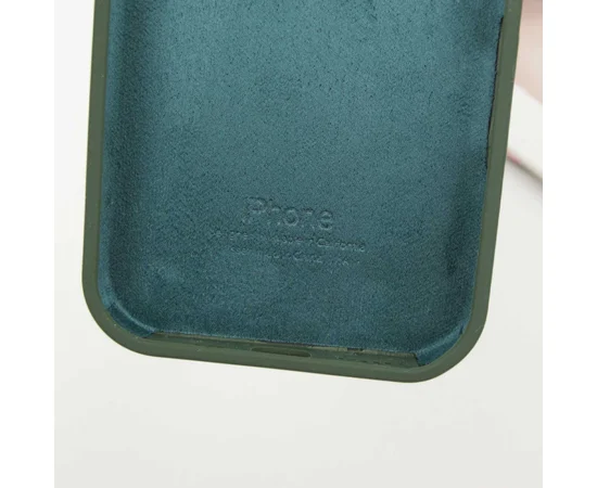 Чохол Silicone Case Full Protective (AA) для Apple iPhone 16 Pro (6.3") Зелений / Cyprus Green